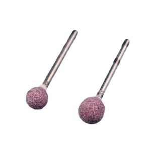Autre tête de meulage sphérique 3*63*83*103*12mm en matériau PA rouge pour le polissage de moules métalliques - Product Image 1