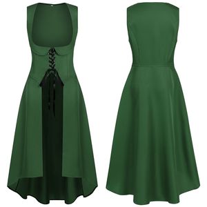 Nouvelle cape <span class=keywords><strong>médiévale</strong></span> viking pour femme, costume de cosplay, <span class=keywords><strong>robe</strong></span> ouverte sans manches, cape de <span class=keywords><strong>guerrière</strong></span> celtique, robes de fête d'Halloween pour femme - Product Image 5