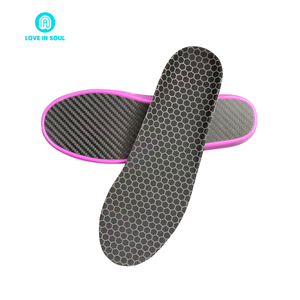 Plantillas Deportivas Antideslizantes y Cómodas Love in Soul, Plantillas de Fibra de Carbono de Suela Completa, Absorción de Impactos, Rebote - Product Image 5