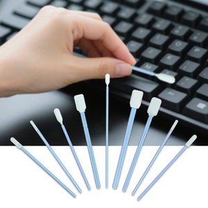 Chất lượng cao công nghiệp sử dụng phòng sạch ESD chống tĩnh điện Dacron <span class=keywords><strong>polyester</strong></span> sợi nhỏ bọt tip làm sạch gạc - Product Image 5