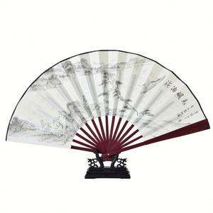 พัดไม้ไผ่พับได้ลายจีนแบบใหม่ ดีไซน์สั่งทำพิเศษ สำหรับของที่ระลึก - Product Image 6