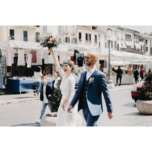 Abito da sposa in due pezzi, gonna e top # 1252 - Product Image 5