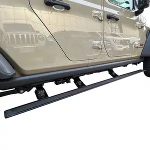 Estribos elétricos automáticos de alumínio para Jeep Gladiador JT Side Step com seis suportes