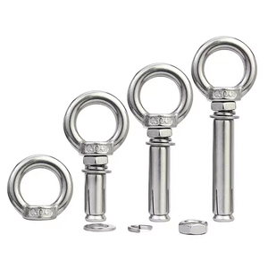 Ancre murale en acier inoxydable 304 316 <span class=keywords><strong>de</strong></span> haute qualité avec <span class=keywords><strong>anneau</strong></span> <span class=keywords><strong>de</strong></span> <span class=keywords><strong>levage</strong></span>, boulon d'expansion pour <span class=keywords><strong>béton</strong></span> avec <span class=keywords><strong>anneau</strong></span> et crochet fermé - Product Image 1
