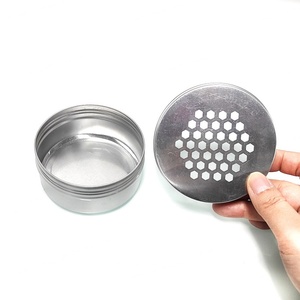 กระป๋องโลหะอลูมิเนียมฝาเกลียวปิดสนิท ขนาด 2 ออนซ์ 60 กรัม สำหรับใส่ลูกอมมิ้นท์ ชา หรือของแห้งอื่นๆ - Product Image 2