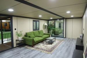 Casa Container Móvel Pré-fabricada de Luxo de 40 Pés com 2 Quartos, Dobrável, Expansível e Portátil - Product Image 3