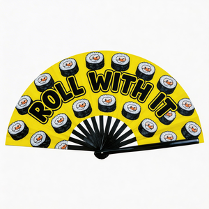 Abanico de Papel Plegable Personalizado al por Mayor para Decoración de Bodas - Product Image 5