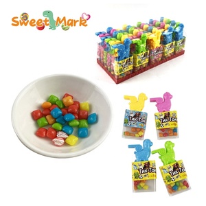 OEM jouet bonbons enfants sifflet jouet en forme d'animal avec <span class=keywords><strong>mini</strong></span> bubble-gum fruité - Product Image 1