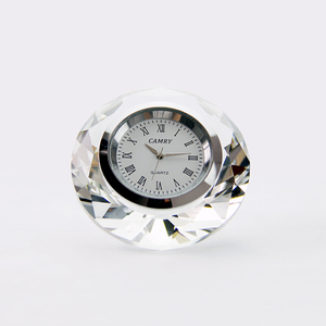 Cadeaux promotionnels bon marché Horloge <span class=keywords><strong>de</strong></span> bureau en diamant mignon Petite horloge <span class=keywords><strong>de</strong></span> table en cristal Cadeaux <span class=keywords><strong>de</strong></span> <span class=keywords><strong>mariage</strong></span> Souvenirs pour les <span class=keywords><strong>invités</strong></span> - Product Image 5