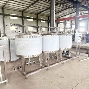 Denor 100L 200L hai-tank máy giặt CIP Máy SS304/316L sạch trong nơi Hệ thống di động làm sạch giỏ hàng 220/380V - Product Image 2