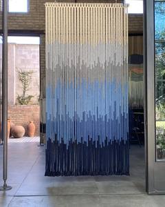 Personalizar niños decoración 100% algodón tejido grande Dip-Dye geométrico niños macramé <span class=keywords><strong>pared</strong></span> colgante moderno <span class=keywords><strong>tapiz</strong></span> decorativo de <span class=keywords><strong>pared</strong></span> - Product Image 4