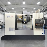 Centro de Mecanizado CNC Vertical ShanDong HR Vmc1160, Fresadora CNC VMC1160 de Gran Tamaño y Alta Resistencia, Precio Competitivo