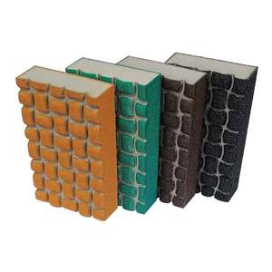 Outils abrasifs de bloc d'<span class=keywords><strong>éponge</strong></span> de ponçage à la main de 110x68x25mm pour l'OEM de <span class=keywords><strong>carrosserie</strong></span> d'automobile personnalisable - Product Image 1