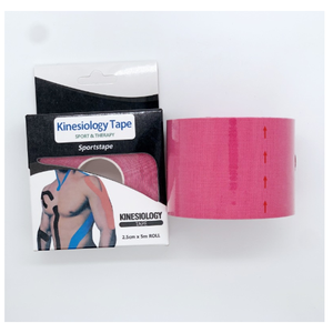 Bande de kinésiologie XZ LAB, bande adhésive sportive pour les muscles, imperméable, thérapie, 5 cm x 5 m, lot multicolore - Product Image 4