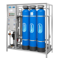 Système de purification d'eau par osmose inverse FRP 500 l/h pour puits souterrains, adoucisseur d'eau personnalisé, filtre à eau potable