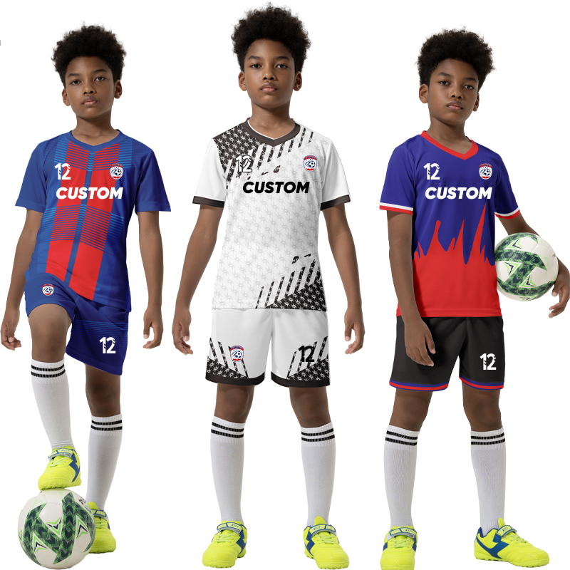 Kids Football Jersey Personalized Custom Boy