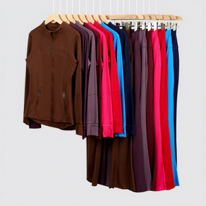 Completo Set Yoga 2 Pezzi Traspirante: Famosa Giacca, Leggings Lemon, Felpa con Cappuccio, Reggiseno Sportivo, Pantaloncini e Tuta Intera - Product Image 3