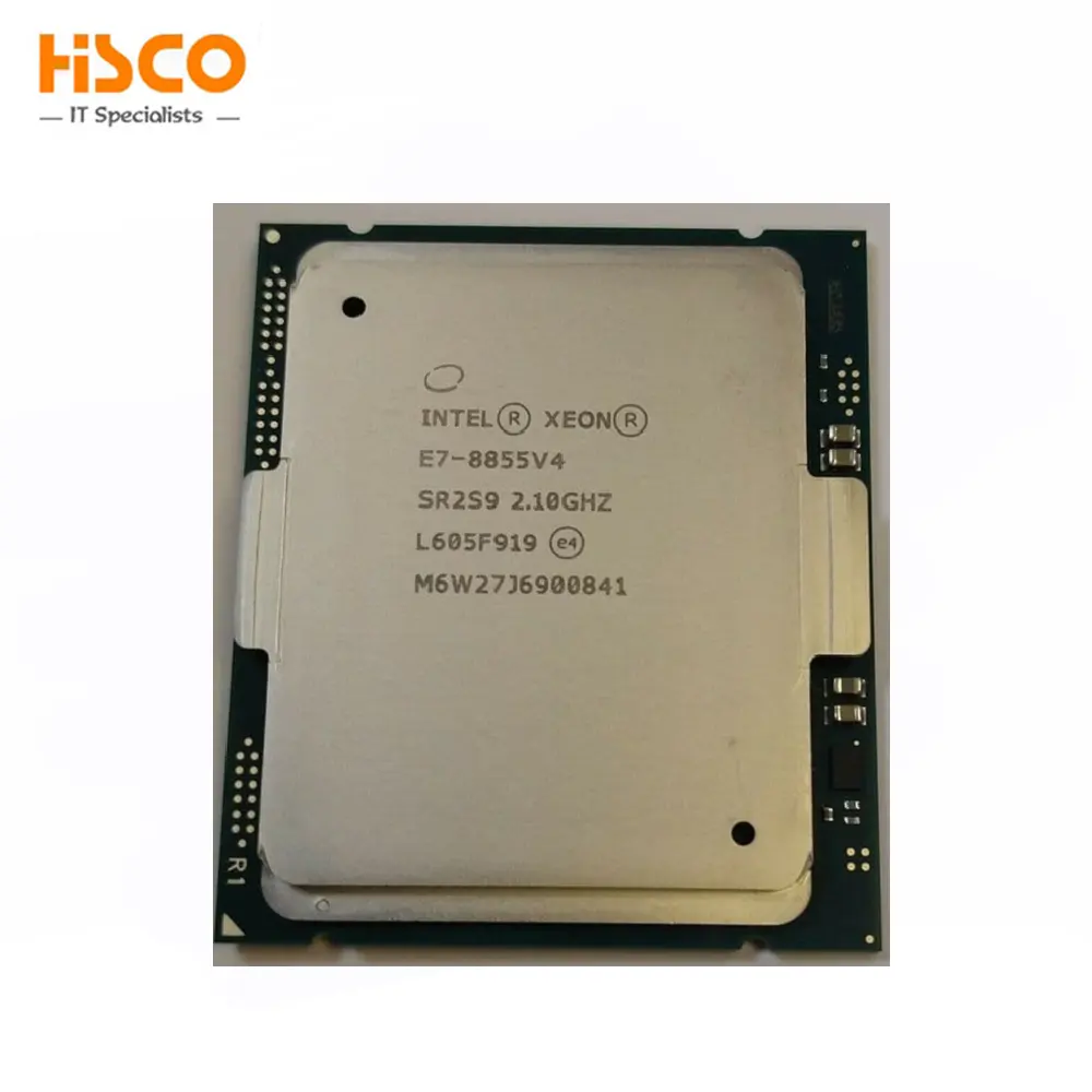 ब्रांड नई CM8066902675600 SR2S9 इंटेल Xeon E7-8855 V4 14 कोर 2.10GHz के लिए 35MB कैश FCLGA2011 140W 8GT/एस 14nm सर्वर Processo