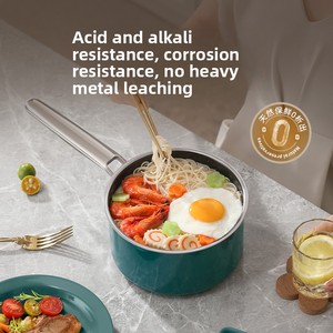 Olla para Leche <span class=keywords><strong>de</strong></span> Acero Inoxidable Personalizada con Revestimiento <span class=keywords><strong>de</strong></span> Esmalte, Tecnología <span class=keywords><strong>de</strong></span> Base Multicapa, Ligera, <span class=keywords><strong>Antiadherente</strong></span>, Apta para Todo Tipo <span class=keywords><strong>de</strong></span> Cocinas - Product Image 6
