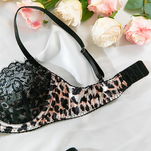 R1134A 2ピースレースシースルーセクシー下着セット成熟した女性ヒョウセクシーランジェリー - Product Image 4