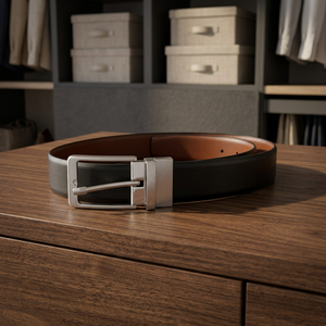 Heat Transfer Printing Custom Brands Logo 100% Original Cow Hide Genuine Leather Belts Steel Pin Buckle Square New Eco Friendly - Product Image 1