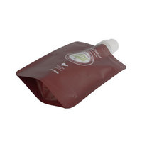 Sac de liquide de bec personnalisé écologique 250ml/200ml/100ml enfants barrière en aluminium PE jus de fruits pochette bouchon de l'emballage de l'eau