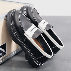 Chaussures basses style britannique avec surpiqûres, modèle Le Fu, pour couples, automne/printemps, mode décontractée, respirantes et confortables pour l'extérieur - Product Image 4