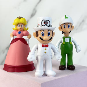 Lot de 12 mini poupées de dessins animés Mario <span class=keywords><strong>Bros</strong></span> PVC figurines de jeu personnages figurines jouets - Product Image 4