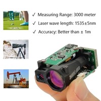 Capteur de distance laser LD30X 3000m de long LRF 2500m télémètre laser RS422 Module de capteur infrarouge d'évitement d'obstacles pour UGV