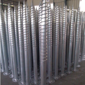 ระบบติดตั้งพลังงานแสงอาทิตย์พร้อมฐานยึดเสาเข็มสกรูพลังงานแสงอาทิตย์สำหรับการติดตั้งอย่างปลอดภัย - Product Image 1