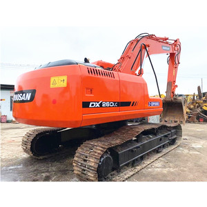 Excavadora de cadenas usada Doosan DX260LC de alta calidad, potente máquina hidráulica para proyectos de minería y construcción - Product Image 5