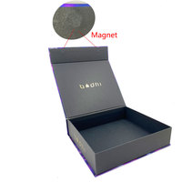 Boîte cadeau magnétique en papier rigide de luxe avec couvercle à fermeture magnétique pour l'emballage d'électronique et de cadeaux, boîtes cadeaux en papier recyclables