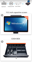 Caisse enregistreuse électronique tout-en-un économique avec contrôle des stocks Windows