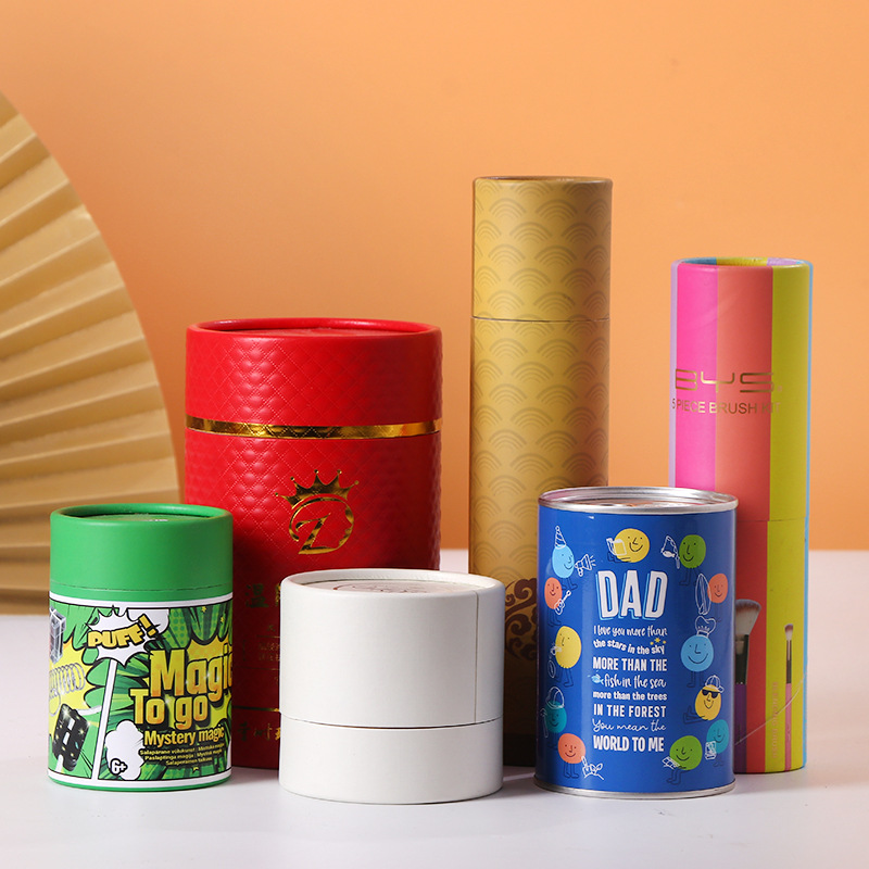 Hot Sale Mailing Paper Tube Shipping Tube Poster Packaging Cylinder Shaped Brown Kraft Tube
