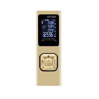 Distancemètre Laser 131 pieds mesure Laser affichage rétroéclairé capteur d'angle portable Compact télémètres Laser rechargeables USB