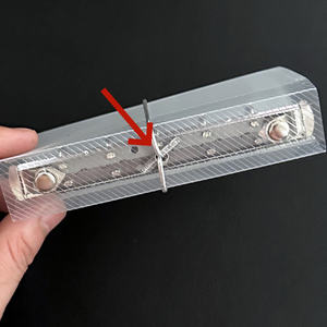 Mini classeur à feuilles mobiles M5/A7/A6 à trois volets avec cordon élastique, poche de verrouillage, <span class=keywords><strong>pochette</strong></span> pour carnet, sac, enveloppe pour cartes, photos - Product Image 3