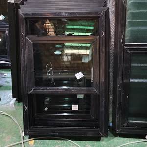 Fenêtre simple à guillotine en PVC blanc certifiée américaine pour appartement, fenêtres coulissantes simples à guillotine en PVC - Product Image 3