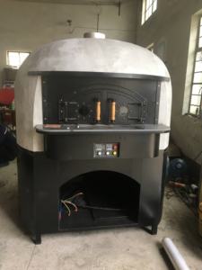 Horno de <span class=keywords><strong>Pizza</strong></span> de Leña y Gas para Exteriores, Quemador Japonés, Equipo para Restaurantes - Product Image 4
