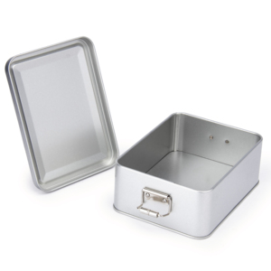 Tùy Chỉnh In Đa Năng Vuông Hộp Ăn Trưa Cho Lưu Trữ Bao Bì Thực Phẩm Kim Loại Hộp Thiếc - Product Image 5