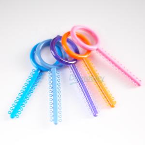 วัสดุจัดฟันอเนกประสงค์สำหรับสุขอนามัยช่องปาก โอร์โทดอนต์ วัสดุจัดฟัน 1040 โอริง แบบหนา ยางรัดฟันสำหรับจัดฟัน ยางรัดแบบมีห่วงสำหรับเครื่องมือจัดฟัน - Product Image 2