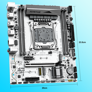 Jginyue x99m argb chơi game máy tính để bàn PC bo mạch chủ kit hỗ trợ LGA2011-3 loạt Intel Bộ vi xử lý bốn kênh SATA 128 GB - Product Image 5