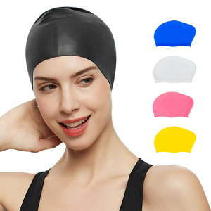 <span class=keywords><strong>Gorro</strong></span> <span class=keywords><strong>de</strong></span> Natación CAP700 para Mujer, Diseño Floral Personalizado, Silicona Suave <span class=keywords><strong>de</strong></span> 65g, para Cabello Corto o Largo, Protección para <span class=keywords><strong>Piscina</strong></span> - Product Image 2