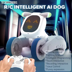 Smart AI Technology Rc Animals Electronic Intelligent Remote Control Robot Dog Toy