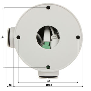 Hik оригинальная DS-2TD2628-3/QA Тепловая оптическая двухспектральная сетевая гибридная тепловизионная камера - Product Image 3