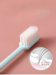 Lot de <span class=keywords><strong>3</strong></span> brosses <span class=keywords><strong>à</strong></span> <span class=keywords><strong>dents</strong></span> souples personnalisées pour adultes de couleur bonbon pour un visage souriant, pratiques pour un usage domestique - Product Image 6