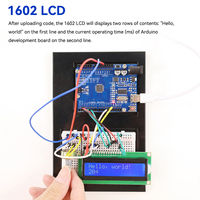 Keyestudio 高性价比电子设备入门套件 步进电机 DIY 传感器学习项目套件 适用于 Arduino Uno R3