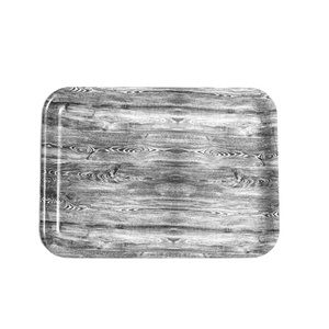 Custom Melamine <strong>Plastic</strong> Rectangle Coffee <strong>Serving</strong> Trays - Product Image 1