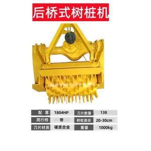 Broyeur de racines hydraulique pour pont arrière, pour arbres, poteaux et racines lourdes - Product Image 6