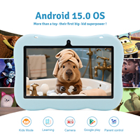 Yeni Cidea Çocuk Tableti 7 İnç Android 15.0 6GB RAM 128GB Depolama Wi-Fi Dört Çekirdekli USB-C Darbeye Dayanıklı Eğitim Cihazı