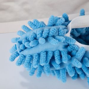 2026 Washable & Reusable Slippers <b>Socks</b> Dust Mop Slippers Microfiber Cleaning Shoes Cover For Floor Dusting - Product Image 3